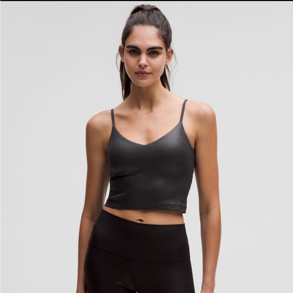 NWT Lululemon Align Ribbed Cami Tank Top Shine A/B Cup 4